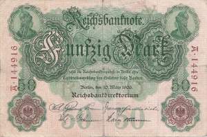 50 Mark 1906 Ro25a Y/A